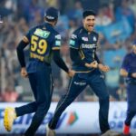 Shubman Gill Celebrates the Gujrat Titans victory